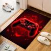 Multiple sizes Glowing red gaming controller Carpet for Living Room Bedroom Sofa Home Decor Rus Non-slip Floor Mat Luxury Gift
