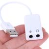 External Usb Audio Sound Card Adapter 7.1 Virtual Channel With Cable 3.5Mm