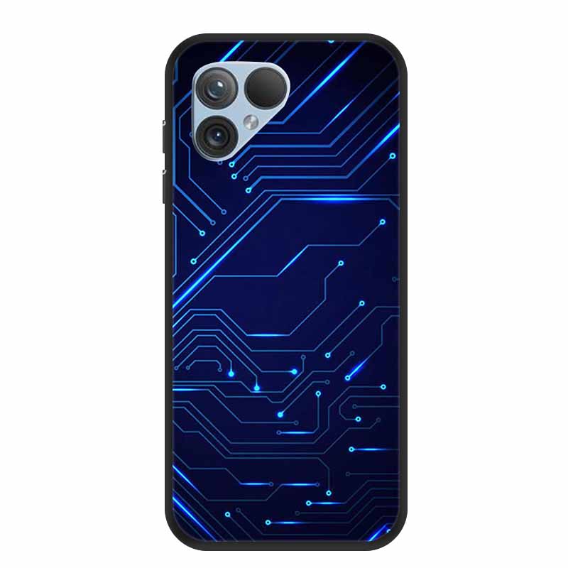 Für Fairphone 5 Hülle 6,46" TPU Tiere Weiches Silikon Stoßfänger Rückseite Handyhüllen für Fairphone5 5G Wolf Cool Schutz Fundas