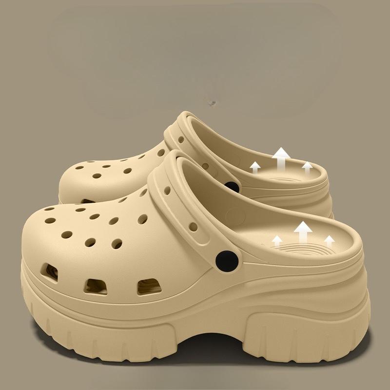 Hohe Schuhe, Damenschuhe, Rutschfeste Schuhe, Verschleißfeste Schuhe, Erhöhende Schuhe, Sandalen
