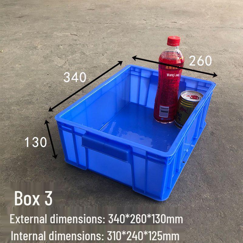 Прочный пластиковый ящик для хранения инструментов и фурнитуры - Прямоугольный оборотный ящик 1680₽