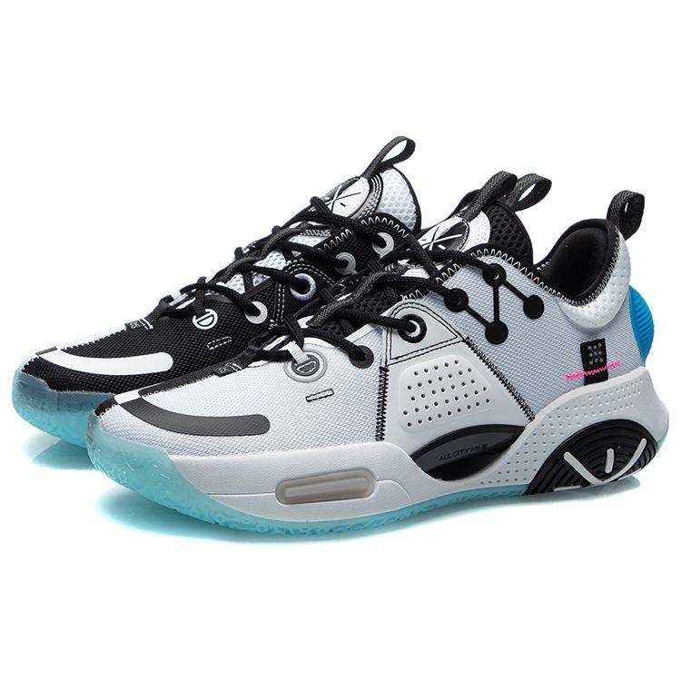 Li-Ning Wade All City 9 No Sleep Men Sneakers White Black ABAR005-5