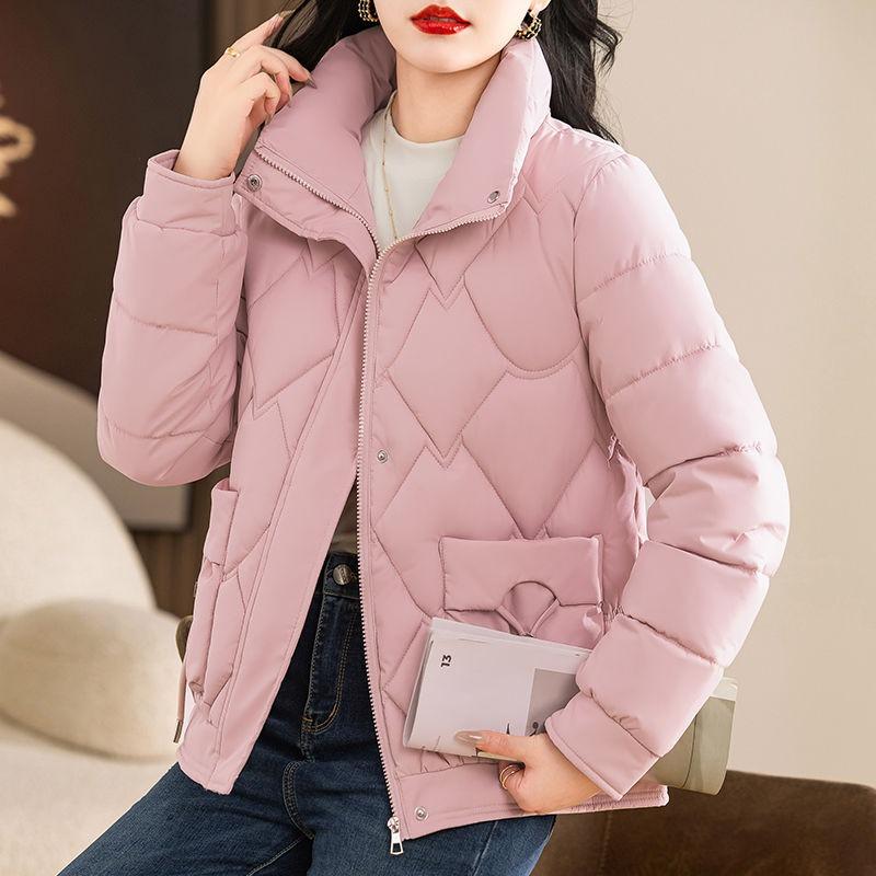 Warm and Comfortable Women's Short Cotton Jacket for Winter Fashion Thickened Coat