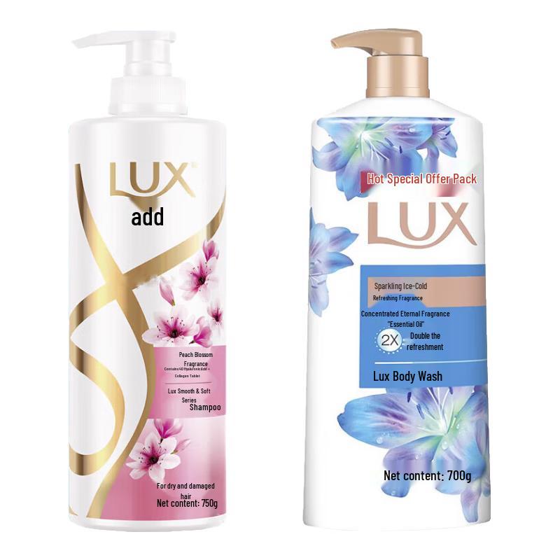lux Peach Blossom & Cool Fragrance Hair & Body Set