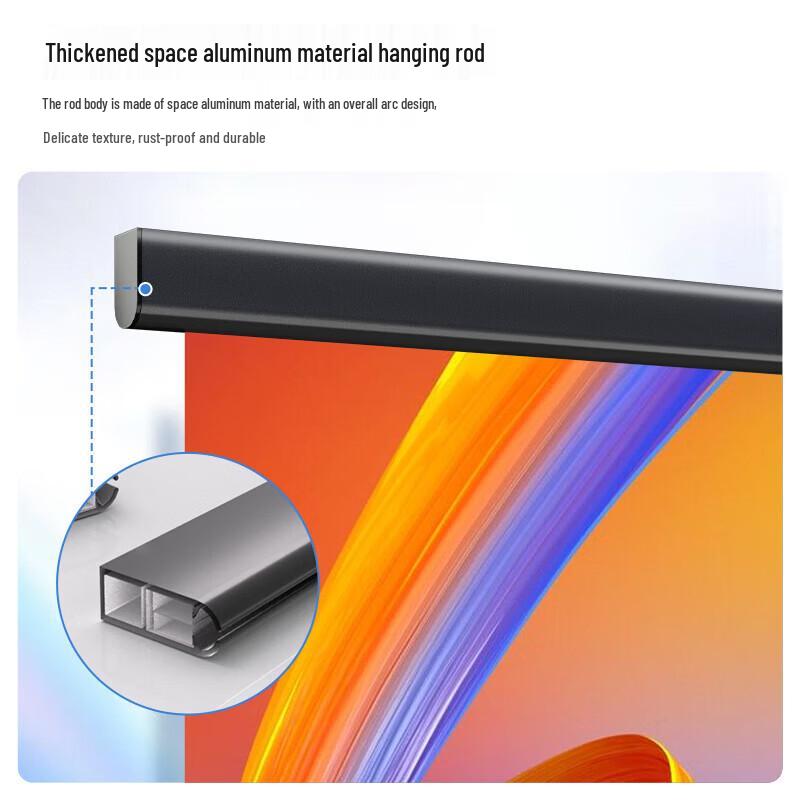 IN&VI B1 72-inch 4K Fresnel Anti-Light Wall-Mounted Projection Screen
