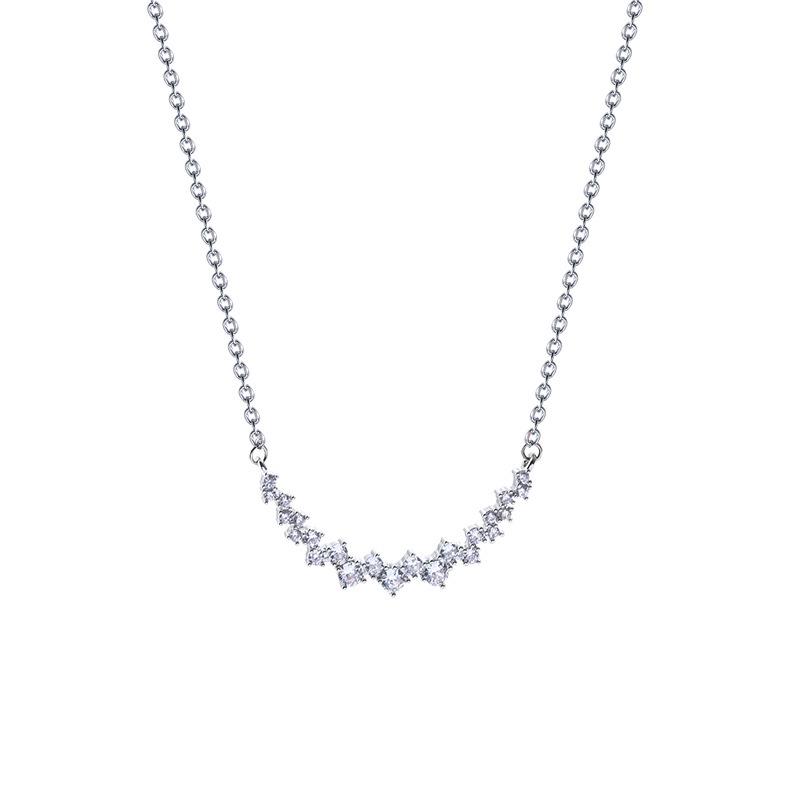 Versatile Luxury Pearl & Zircon Clavicle Necklace