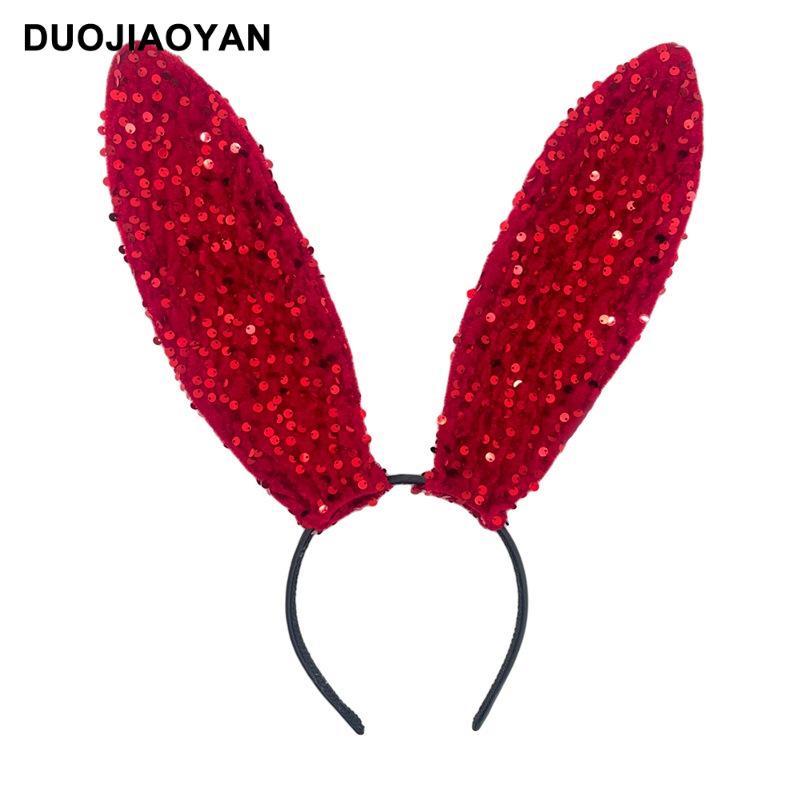 

Чорний мереживний обруч з кролячими вушками для жінок - Елегантний аксесуар для волосся для вечірки та випускного