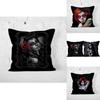 Vintage Horror Print Cushion Cover Perfect For Halloween Festivities