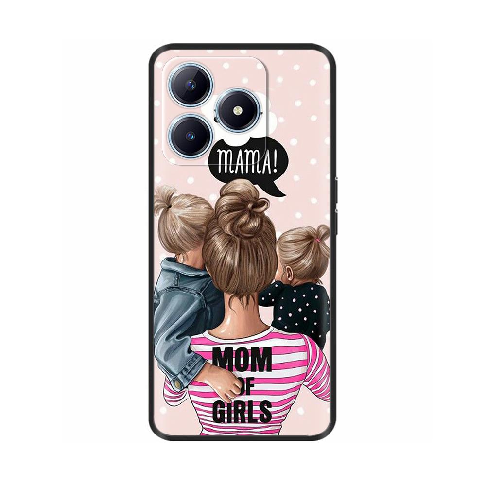 For Realme C63 Case Animals Soft Silicone TPU Phone Cases Back Cover For OPPO Realme C63 C61 C 63 Shockproof Protective Fundas