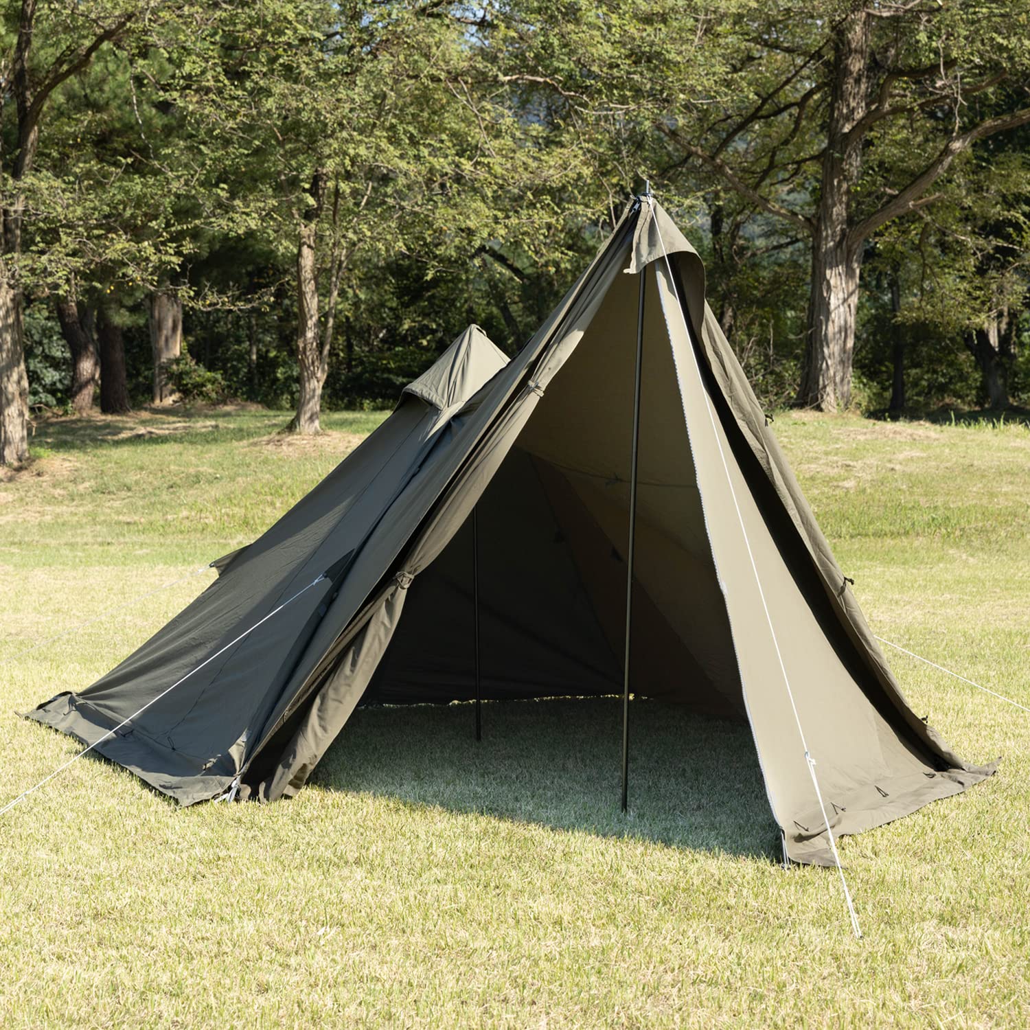 BUNDOK BDK-75TC Solo Tipi 1 TC Front Wall Single Person Camping
