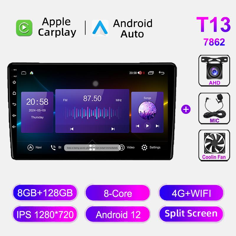 GPS Navigation For Ford Fusion 1 2005-2012 Car Radio 4G WIFI Multimedia Video Player BT Carplay DSP Android Auto 2Din Stereo