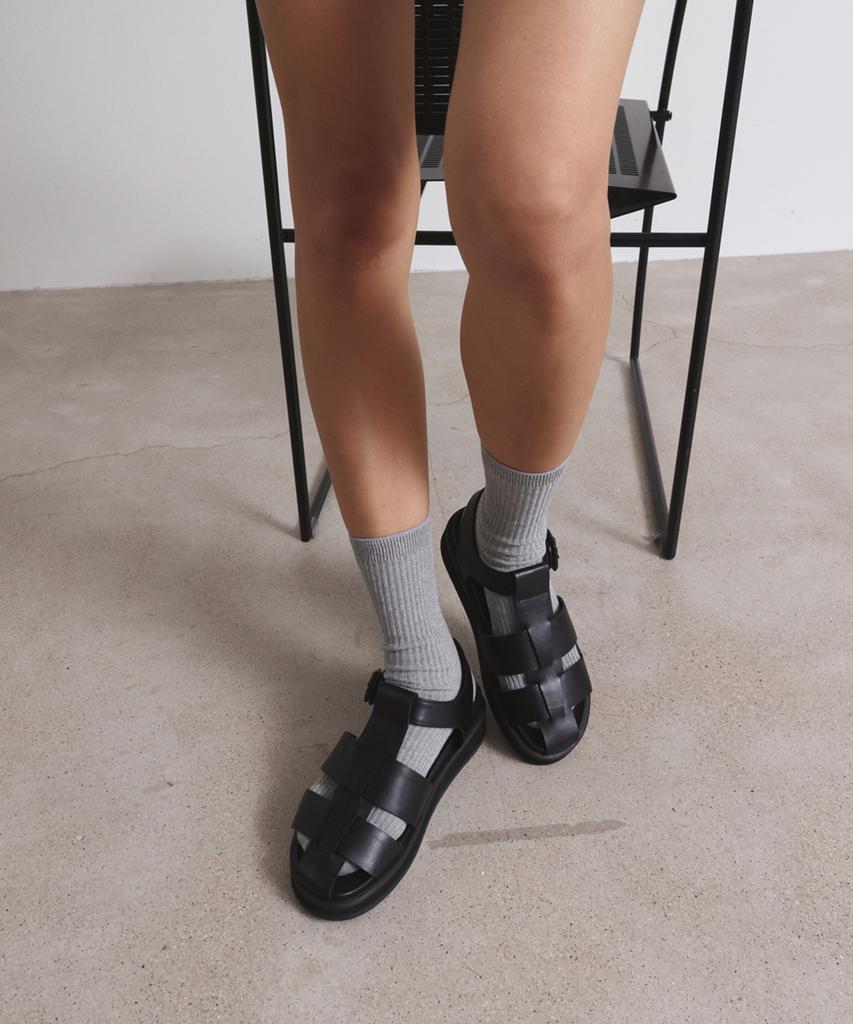 Twvp Glody Fisherman Sandals Black