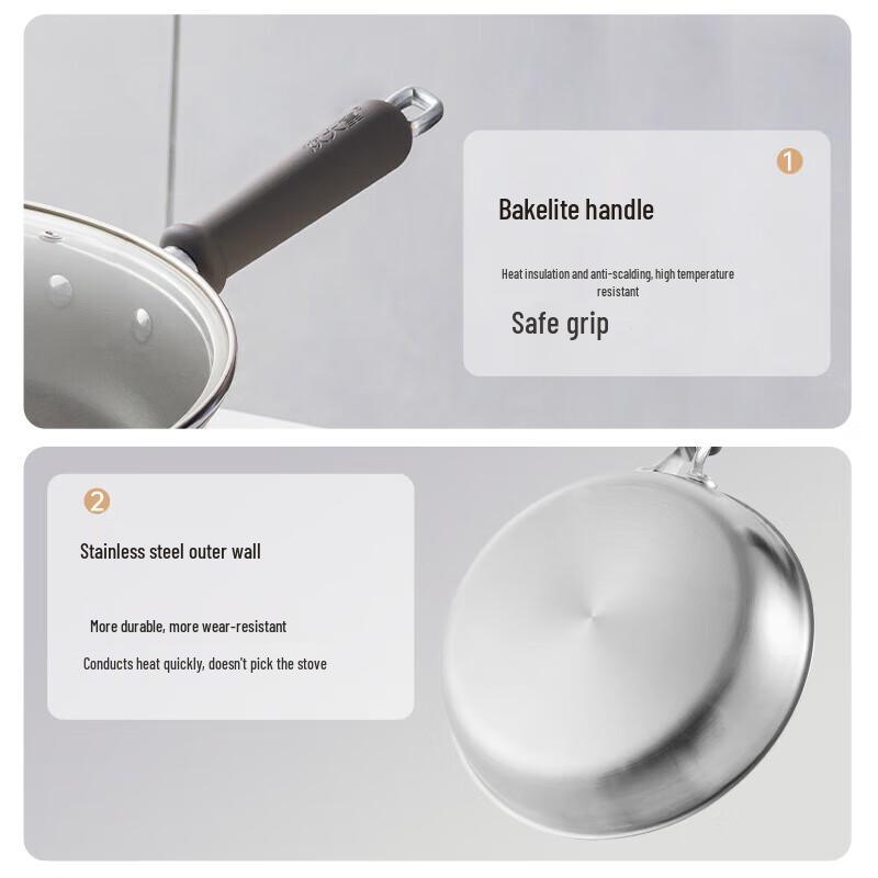 COOKER KING Titanium Non-stick Frying Pan 28cm
