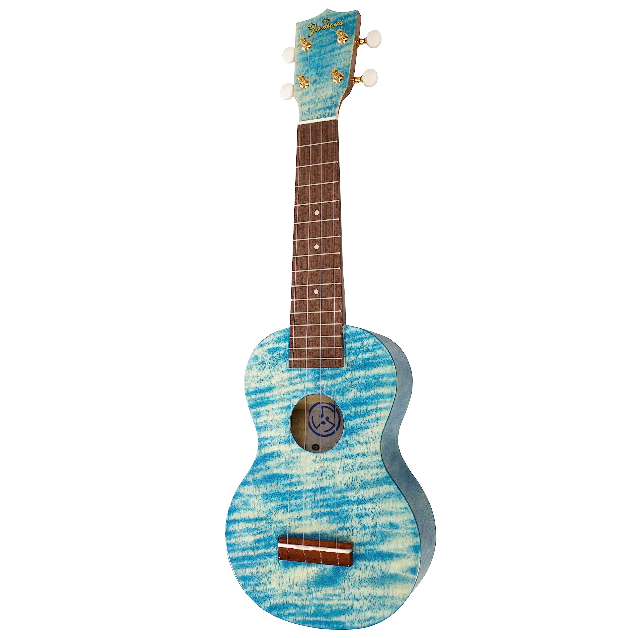 

Blue Soprano Ukulele Satin [Famous] FS-S10/BL (Domestic Wood)