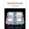 Multi-Compartment Food Sample Storage Box