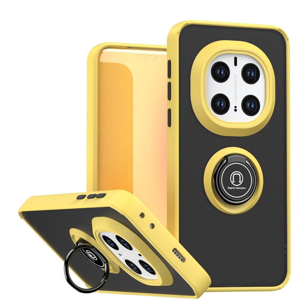 Matowe Magnetyczne Etui Armor Dla Huawei Honor Magic 7 Pro Uchwyt Pierścieniowy Etui na Telefon Magic7Pro Pokrowiec