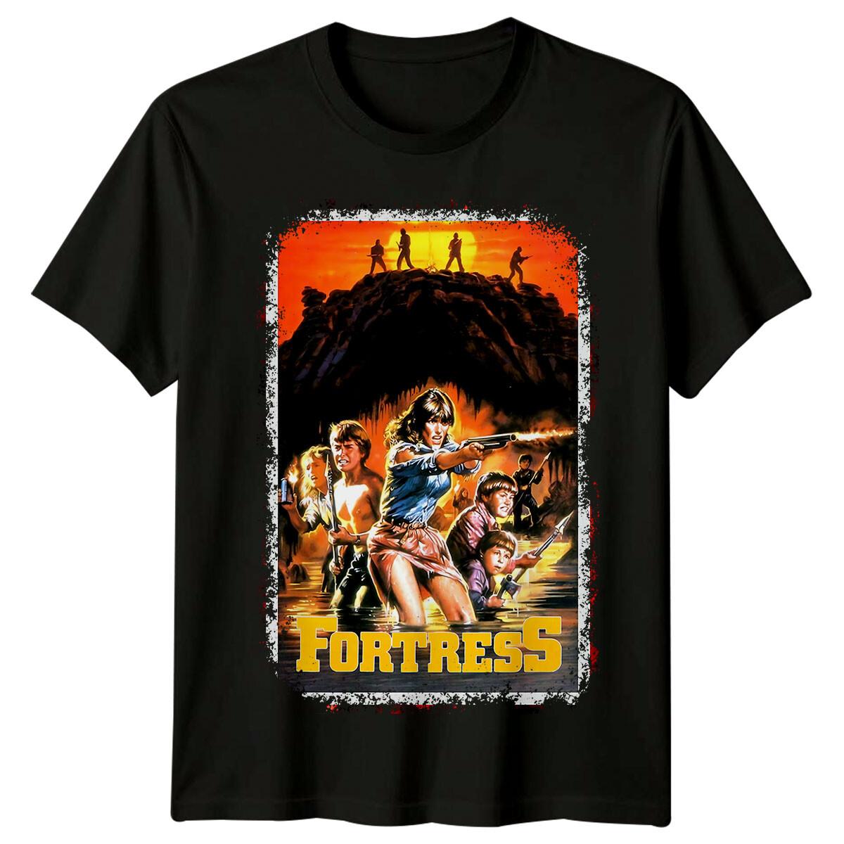 

Fortress (1985) Movie Poster Inspired T-Shirt Retro 80s Tee Unisex 5XL різнокольоровий