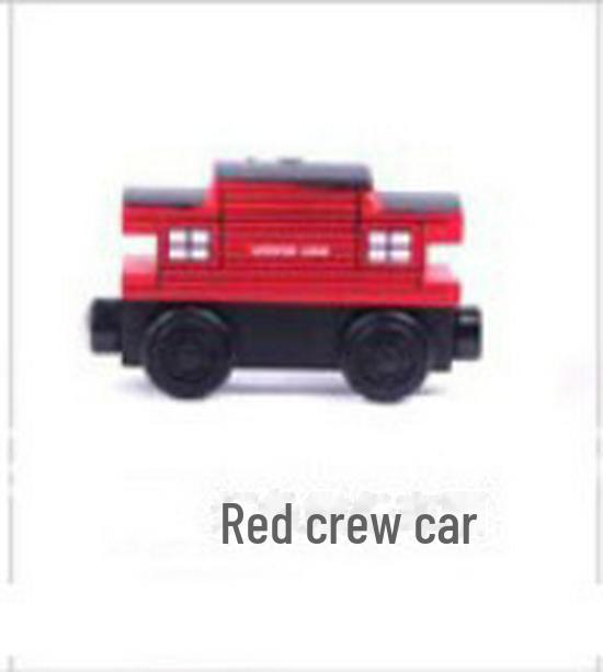 Children's Wooden Toy Train Head Cake Decoration - YB02