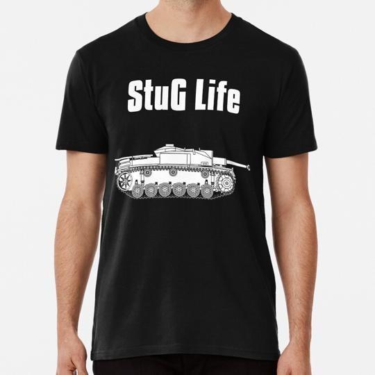 StuG Life Military History Visualized (Vertical Version) T-Shirt Unisex T-Shirt L