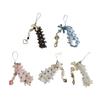 Acrylic Butterfly Pendant Keychain Personalized Bow Phone Chain Ribbon Keyring