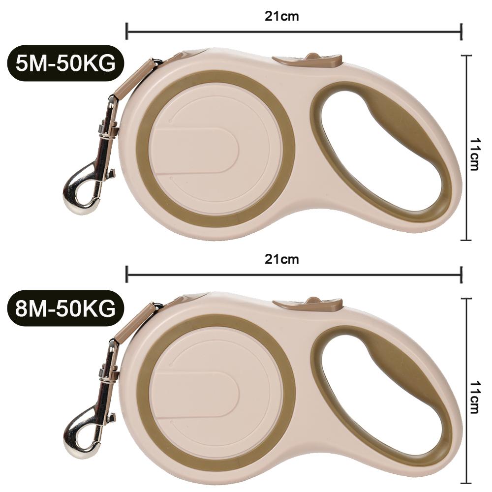 5M 8M 50kg Hondenriem Intrekbaar Grote Honden Uitschuifbare Riem Lang Sterk Puppy Roulette Riem Wandelen Training Huisdieraccessoires