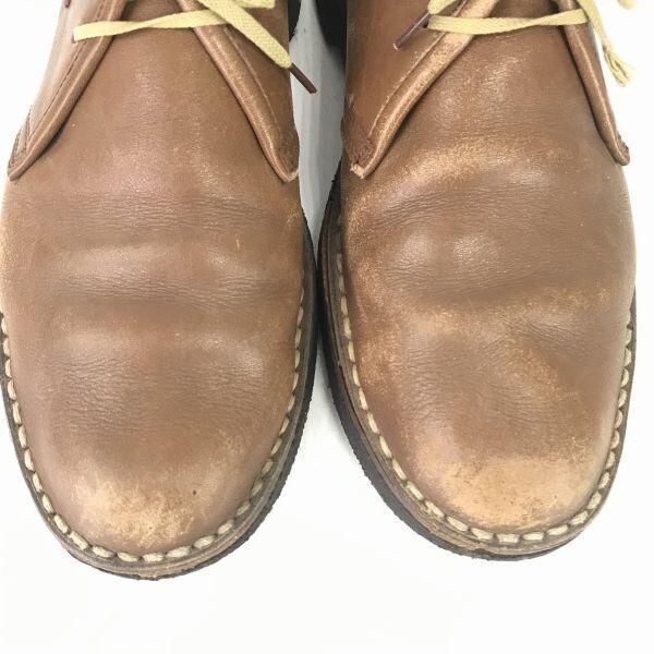 USED/Made in Japan REGAL Crepe Sole Suede Leather Chukka Boots 26.0 Brown