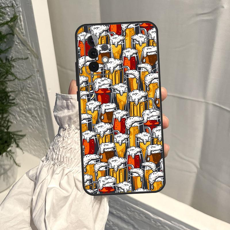 

Time Drink Cold Beer Case For Samsung Galaxy A54 A34 A13 A23 A33 A53 A73 A12 A14 A22 A32 A52 A51 A71 A21S Coque Samsung A71 4G