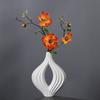 Nordische Stijl Keramische Vaas Eenvoudig Cadeau Handwerk Ornament Creatieve Hydroponische Gedroogde Bloem Bloemstuk
