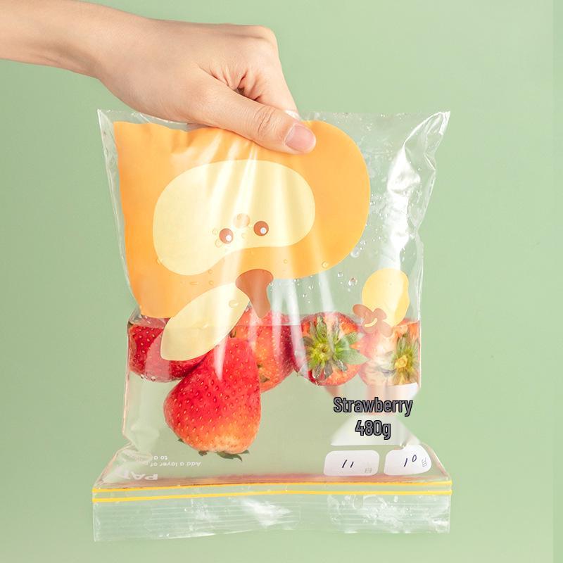 Thickened Self-Sealing Plastic Bags for Fresh-Keeping and Freezer Storage
