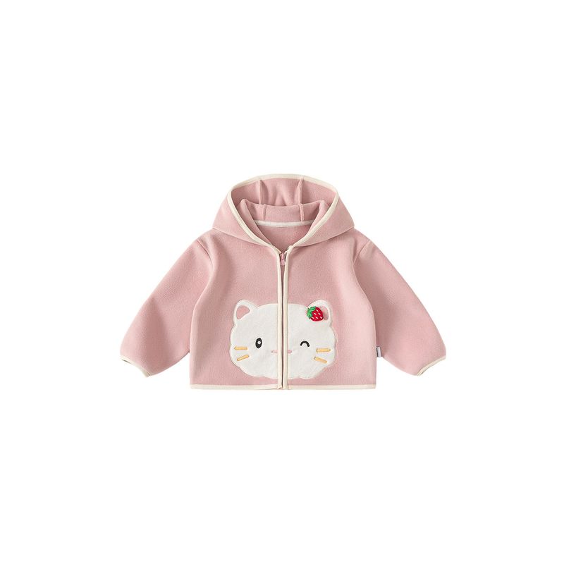Insbobo Girls' Coat 2025 Winter New Thickened Warm Children's Winter Clothing for Girls Trendy Thickened Top