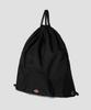 Dickies Nylon Pocket Packable String Bag Black
