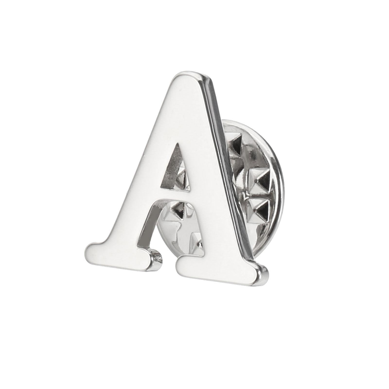

Uxcell Letter Lapel Pins, Initial Alphabet Collar Pins Letter Brooch Pins for Women Men Shirt Dress Suits Coat Collar Letter A-Y