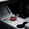 Solar Powered Football Car Air Freshener Perfume Holder With Essential Oil For Stylish Vehicle Decoration And Freshing Scent