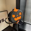 Trendy New Halloween Funny Messenger Bag Niche Design Pumpkin Bag Shoulder Bag