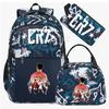 Sports CR7 Camouflage Backpacks With Lunch Bag Men&Women's Casual Canvas School Bags Simple Dual-Shoulder Bag Laptop Travel Bag