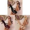 Womens Summer Pu Square Toe High Heels With Thin Heel For Chic Office Wear