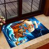 One Piece Luffy Themed Anti-Slip Rugs - Polyester Home Decor, Suitable for Bedrooms, Living Rooms, Doorways, Studios, and Decorations