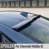 For 2016-2024 Malibu XL Rear Windshield Trunk Lid Car Spoiler Wings Black Carbon Exterior Tuning Accessories Part