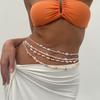 Böhmische Geometrische Seestern Schnecke Taillenkette Vintage Farbige Rocailles Bauchkette Damen Sommer Strand Sexy Körper Schmuck