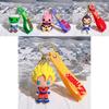 Adorable Q Dragon Ball Keychain Silicone Goku Figure Anime Cartoon Decor Gift