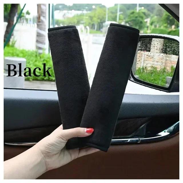 1/4PCS Comfort Car Seat Belt Covers Adjustable Seat Belt Covers Shoulder Strap Covers Car Shoulder Protectors Car Accessories