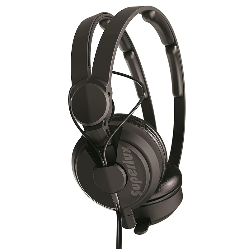 

Superlux Closed type multipurpose headphones black HD562 Black
