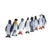 8Pcs/Set Plastic Ocean Animal Small Penguin Figure Model Toy