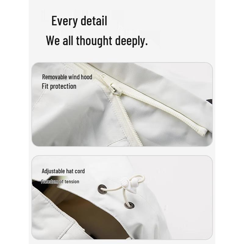 Wassup Sohot 3-in-1 Detachable Fleece-Lined Outdoor Jacket