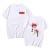 Japanese Unisexga Unisex Women Fashion Kanekiken T-shirts Anime Tokyo Ghoul Spider Lily Print Tshirt Unisex Women Harajuku Casual T Shirt