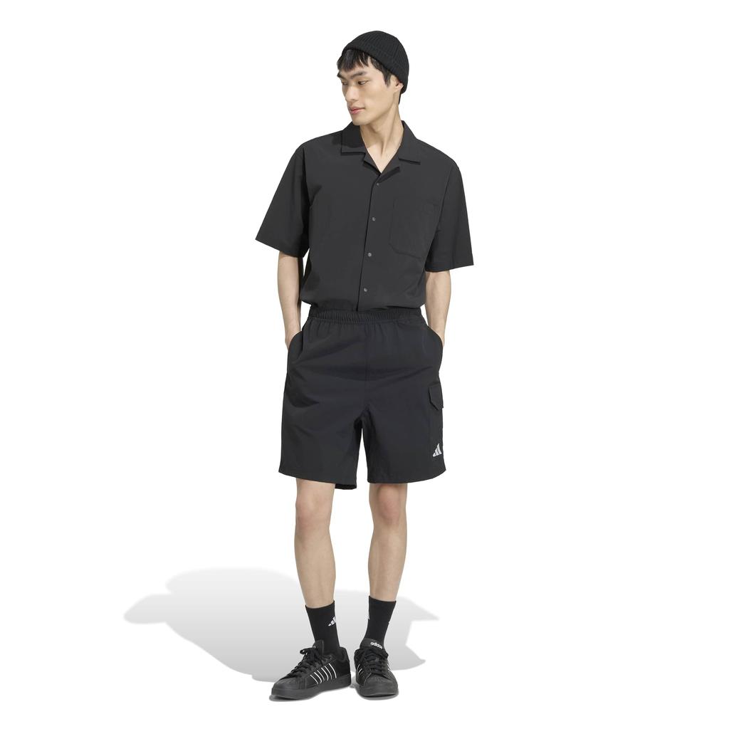 Cargo Shorts for LA946 Black XS [Adidas] Must-Have 3-Stripes Men, (KW3375)