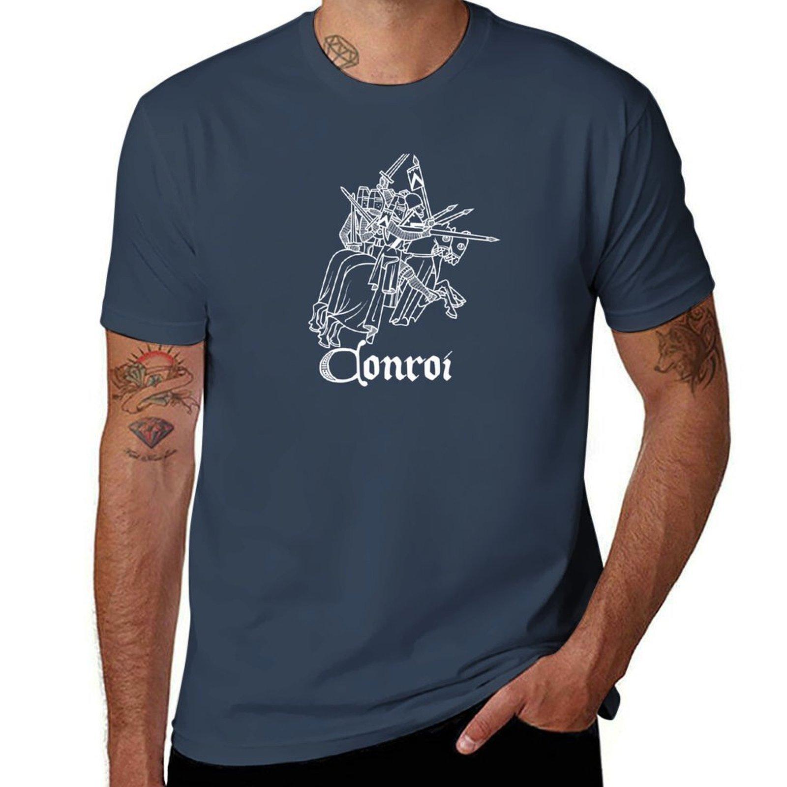 The Conroi White TShirt Trendy Print Short Sleeve TShirt S