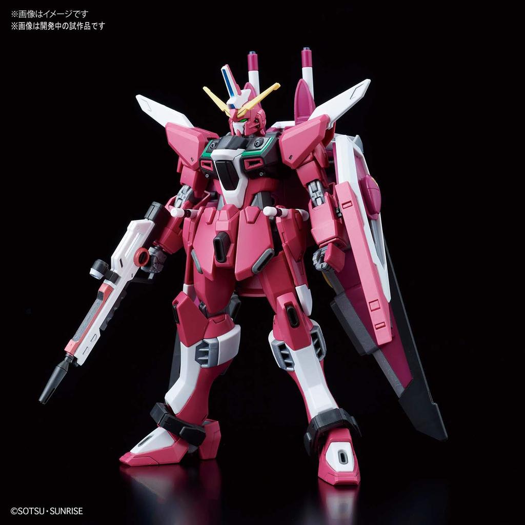 BANDAI SPIRITS HGCE Mobile Suit Gundam SEED DESTINY Infinite Justice Gundam 1/144 Scale Pre-Colored Plastic Model