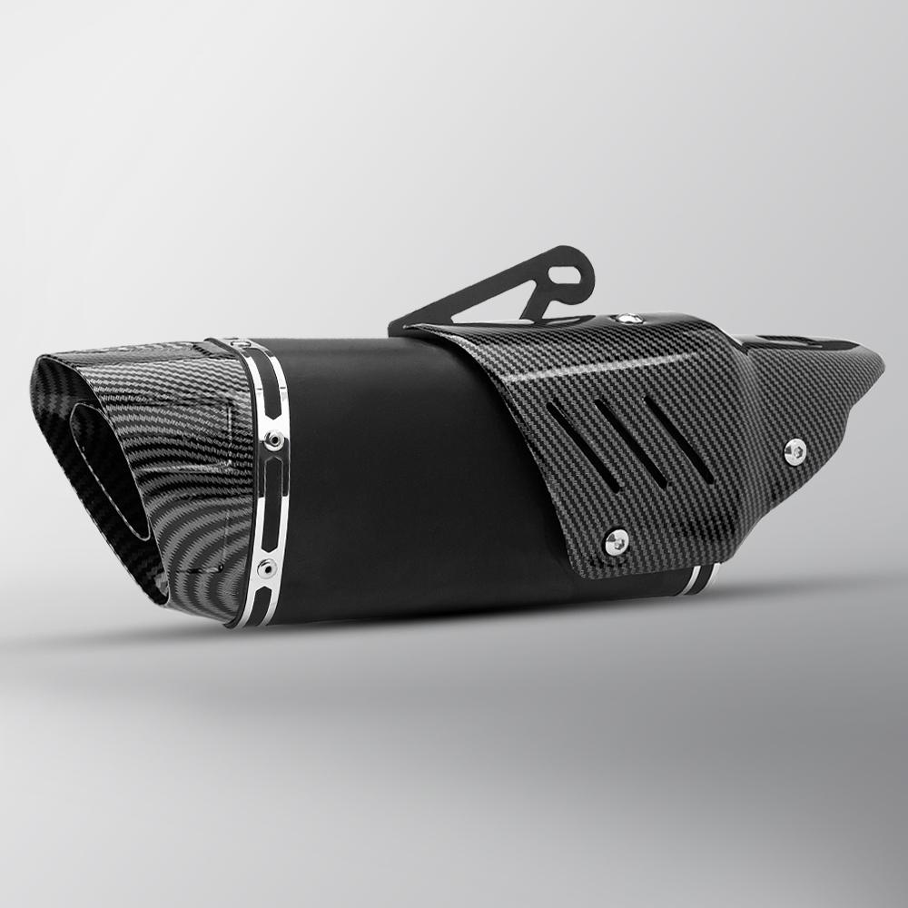 Silenziatore di Scarico Universale per Moto 51mm K10 per RC 125 250 390 per R6 R3 Ninja Z 400 250 Z900 ZX6R