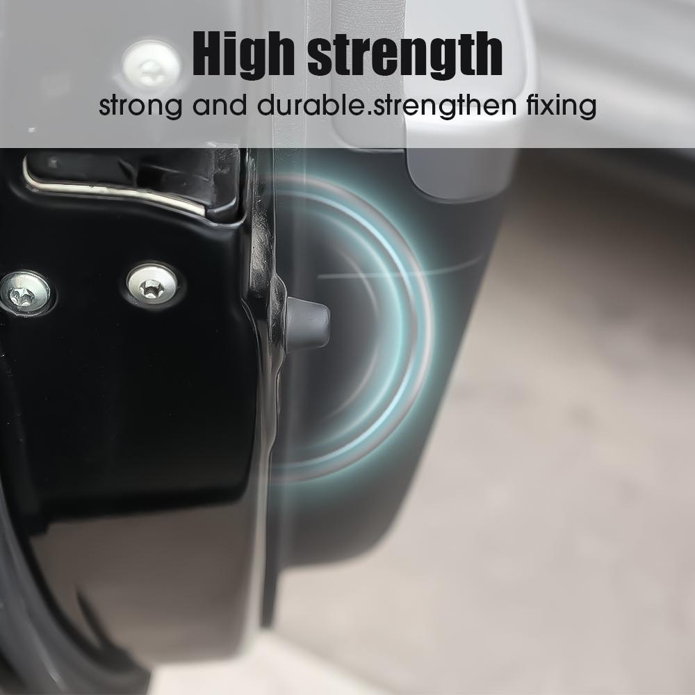 Car Door Shock Absorber Rubber Protector Auto Door/Trunk Shock Absorbing Gasket Rubber Pads Car Door Anti Shock Dampers Sticker Interior Mirrors 6